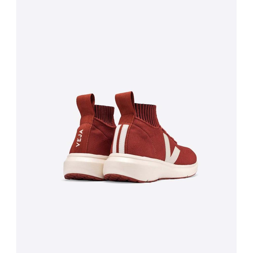 Veja V-KNIT RICK OWENS MID Schoenen Heren Rood | BE 289PJJ